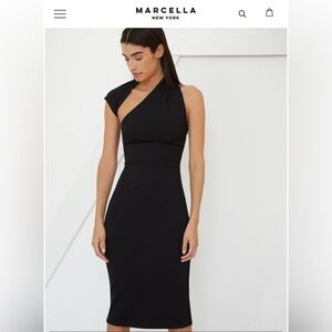 NWT- Marcella black dress